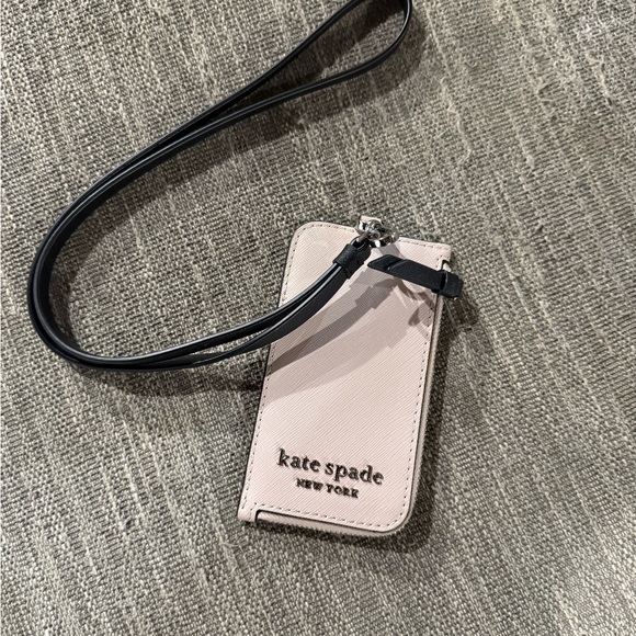 NWT Kate Spade Card Holder with Lanyard